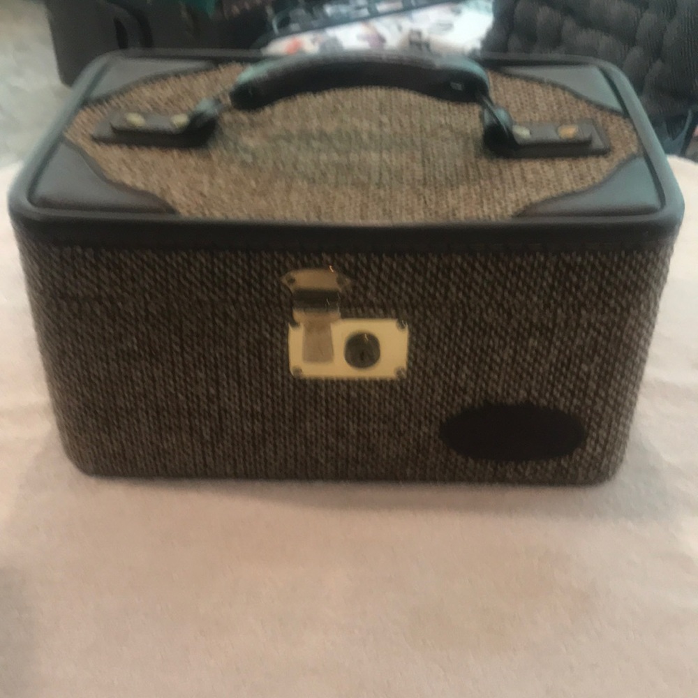 Lancer Train Travel Case Vintage Tweed